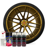 Pure Gold Alloy Wheel Kit